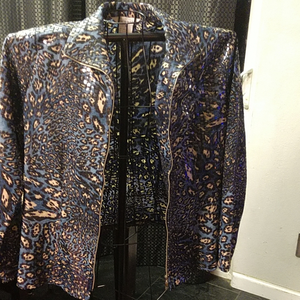 Misook Zip Up Jacket